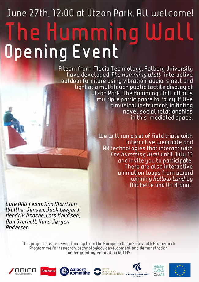 The Humming Wall—Opening Event