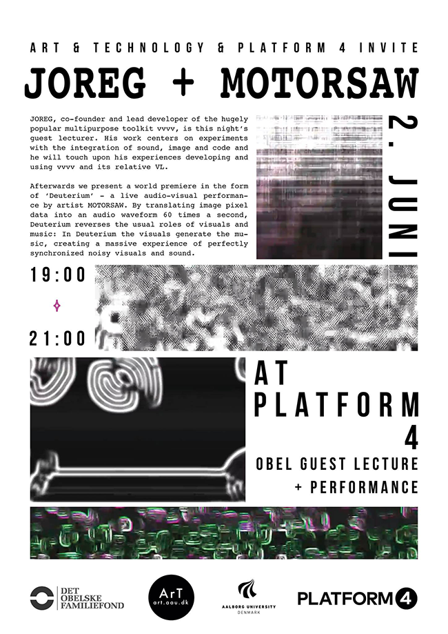 Obel Guest Lecture: Joreg & Motorsaw